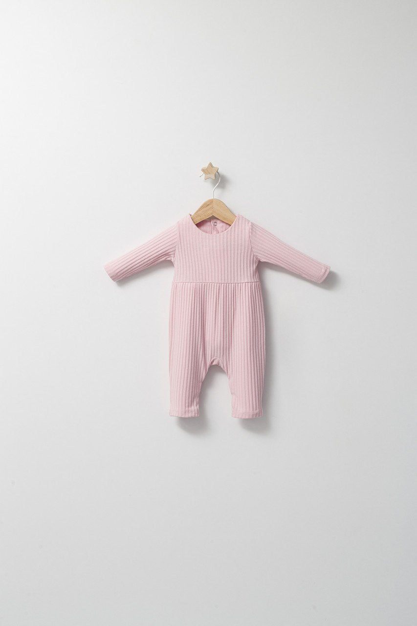 Set cu salopeta si camasuta in carouri pentru bebelusi Ballon, Tongs baby