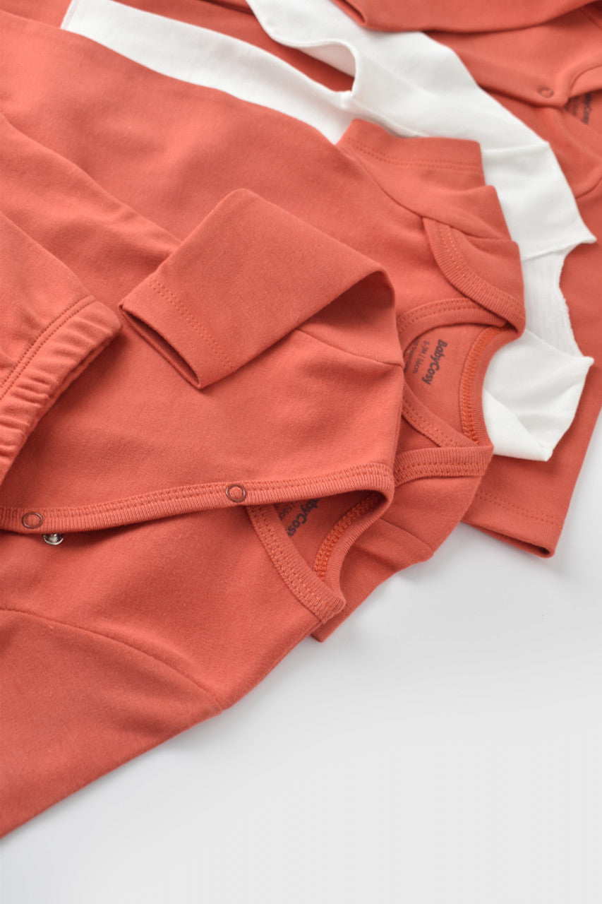 Set de 10 piese pentru nou nascut - 100% bumbac organic - Scortisoara, Baby Cosy