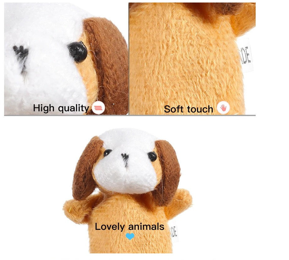 Set de 12 marionete pentru degete - animale