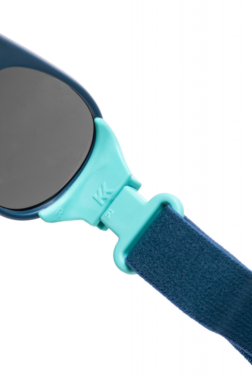 Set de 2 ochelari copii Click & Change, bleu, 2-5 ani, Mokki
