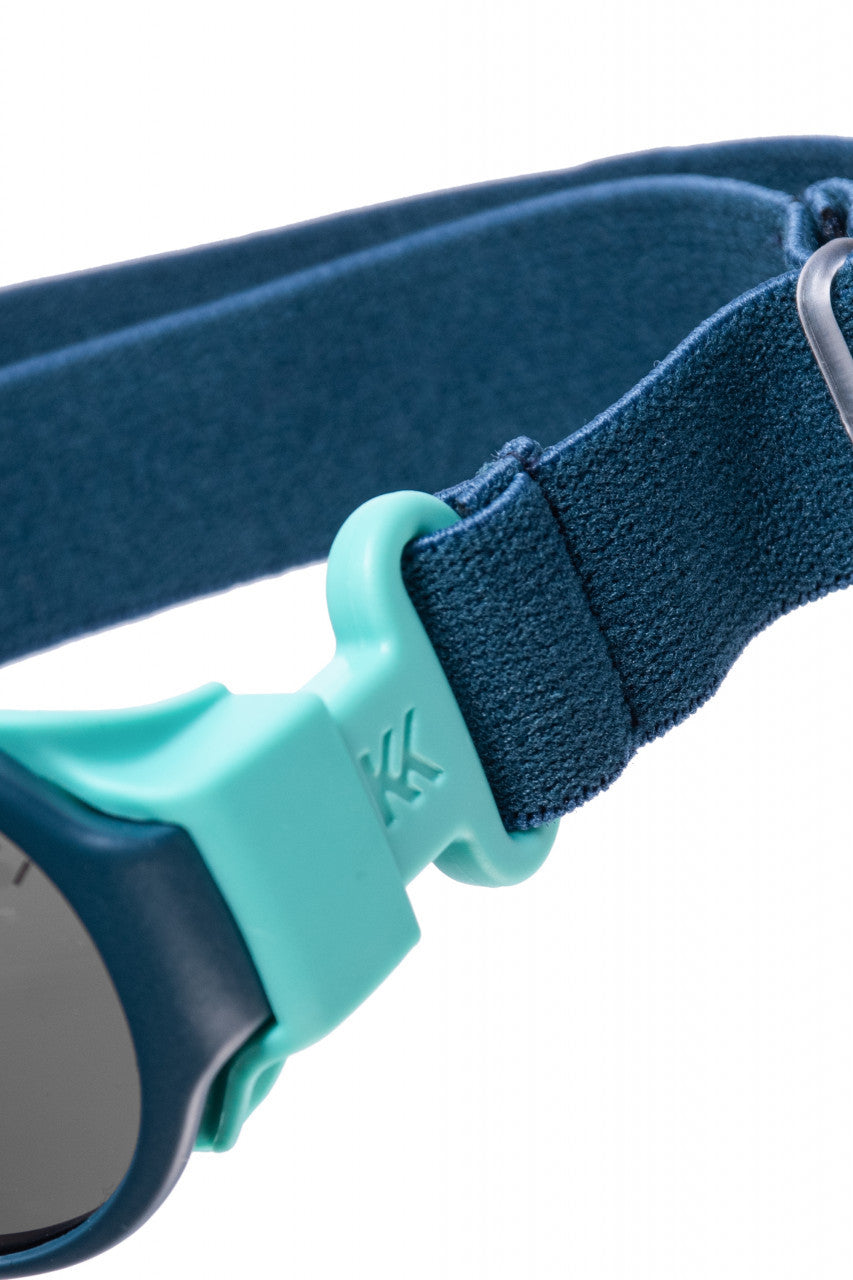 Set de 2 ochelari copii Click & Change, bleu, 2-5 ani, Mokki