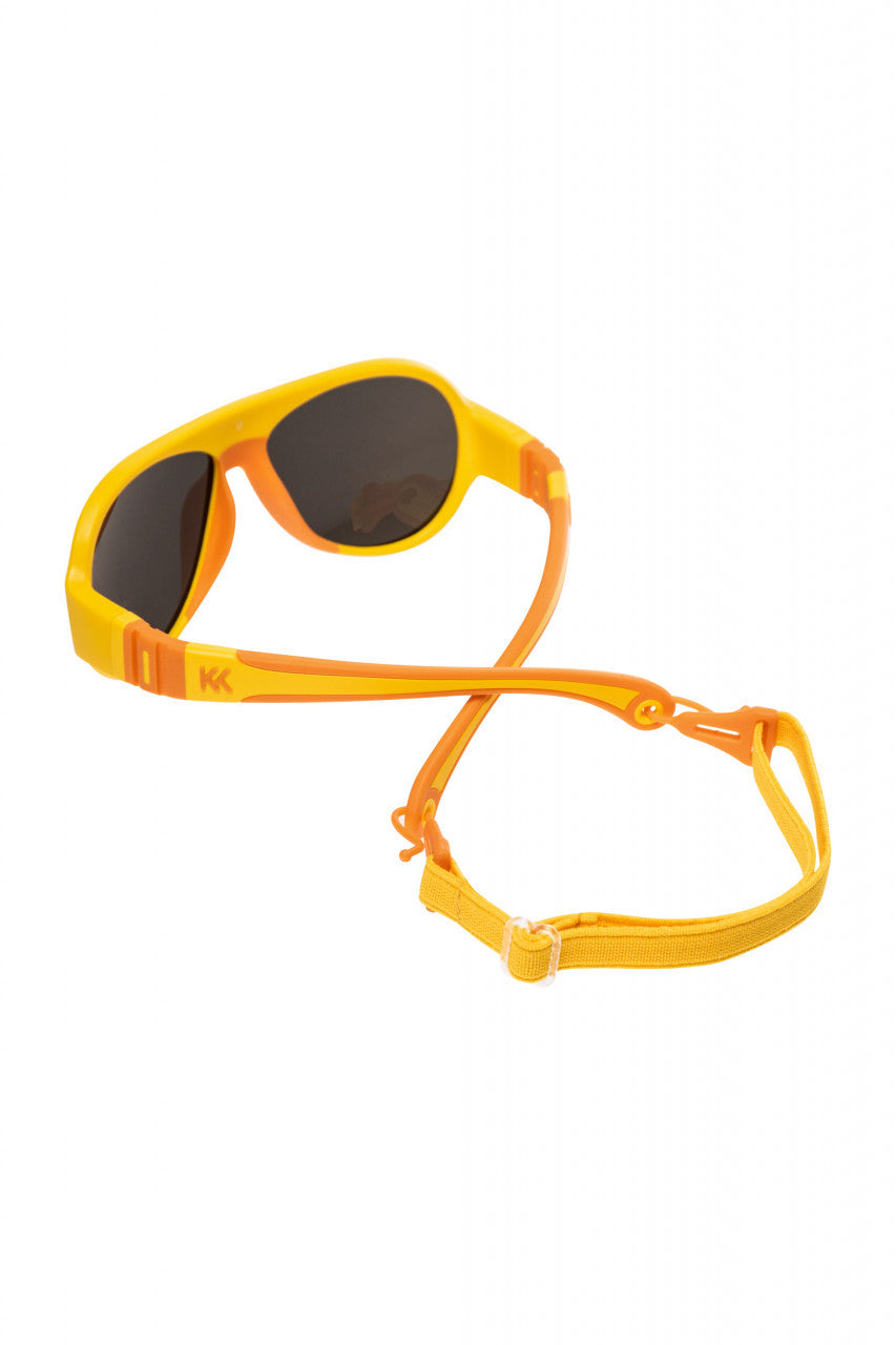 Set de 2 ochelari copii Click & Change, galben, 2-5 ani, Mokki