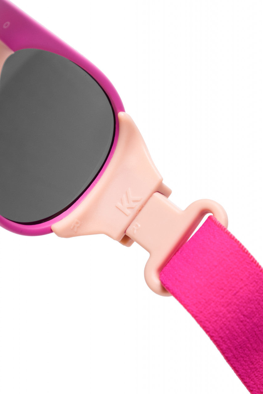 Set de 2 ochelari copii Click & Change, roz, 2-5 ani, Mokki