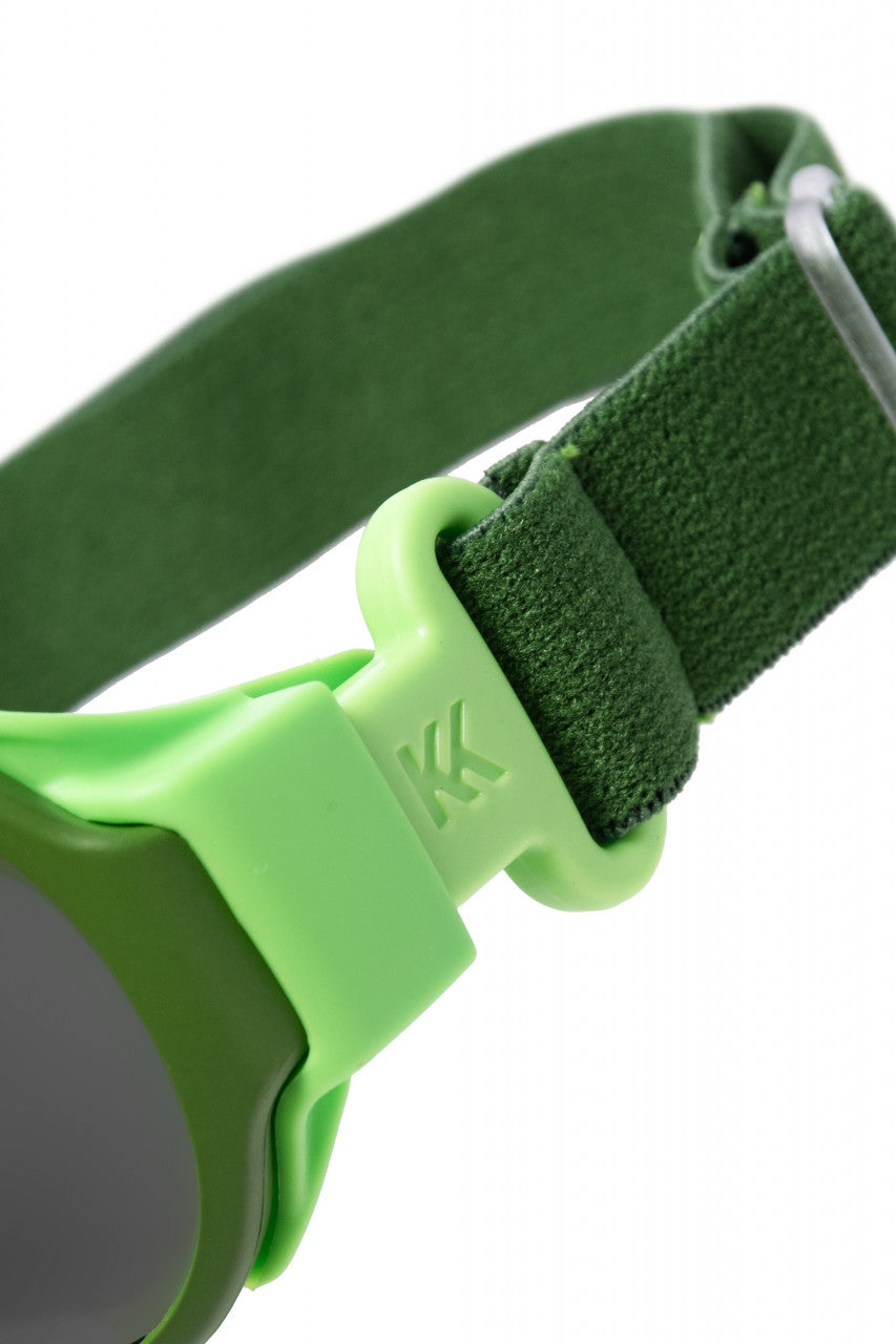 Set de 2 ochelari copii Click & Change, verde, 2-5 ani, Mokki