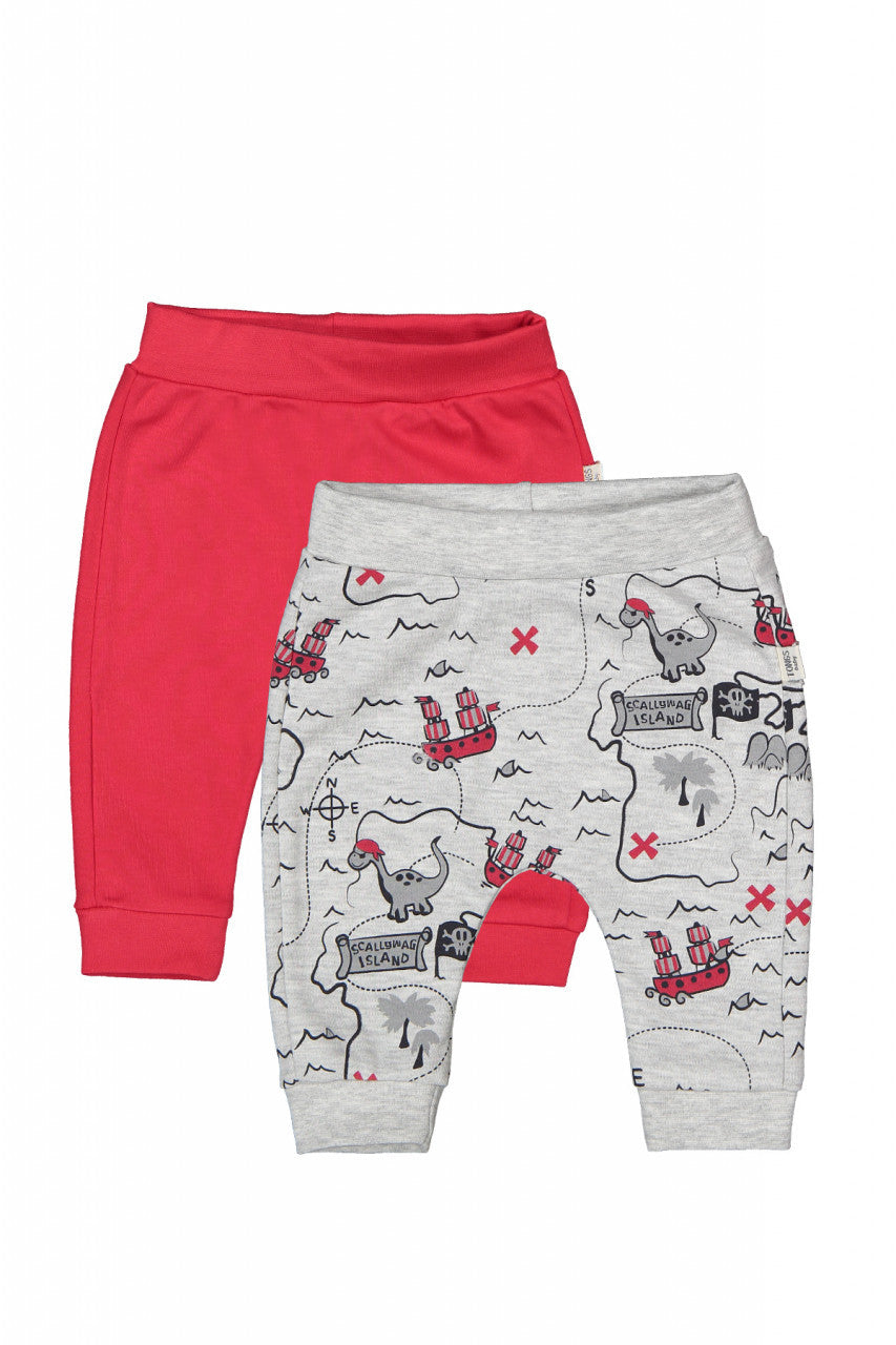 Set de 2 perechi de pantaloni Dino pentru bebelusi, Tongs baby