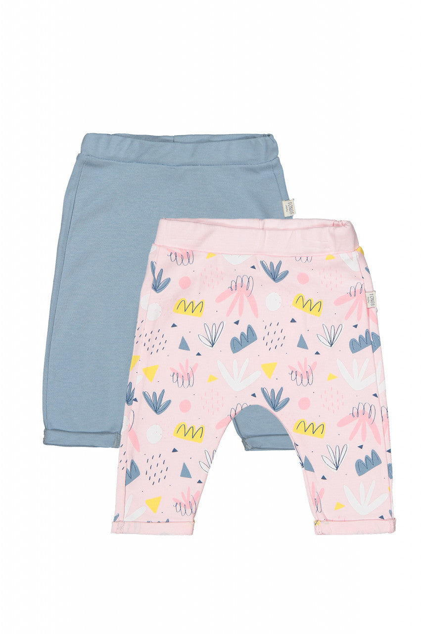 Set de 2 perechi de pantaloni Frunze pentru bebelusi, Tongs baby