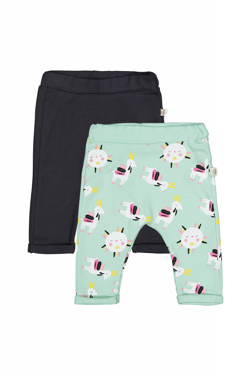 Set de 2 perechi de pantaloni Lame pentru bebelusi, Tongs baby