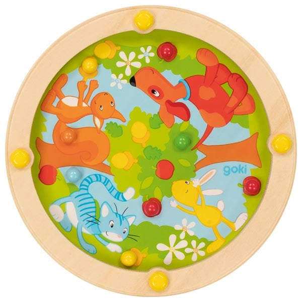 Set jucarii de dexteritate: gradina, ferma si santier de constructii