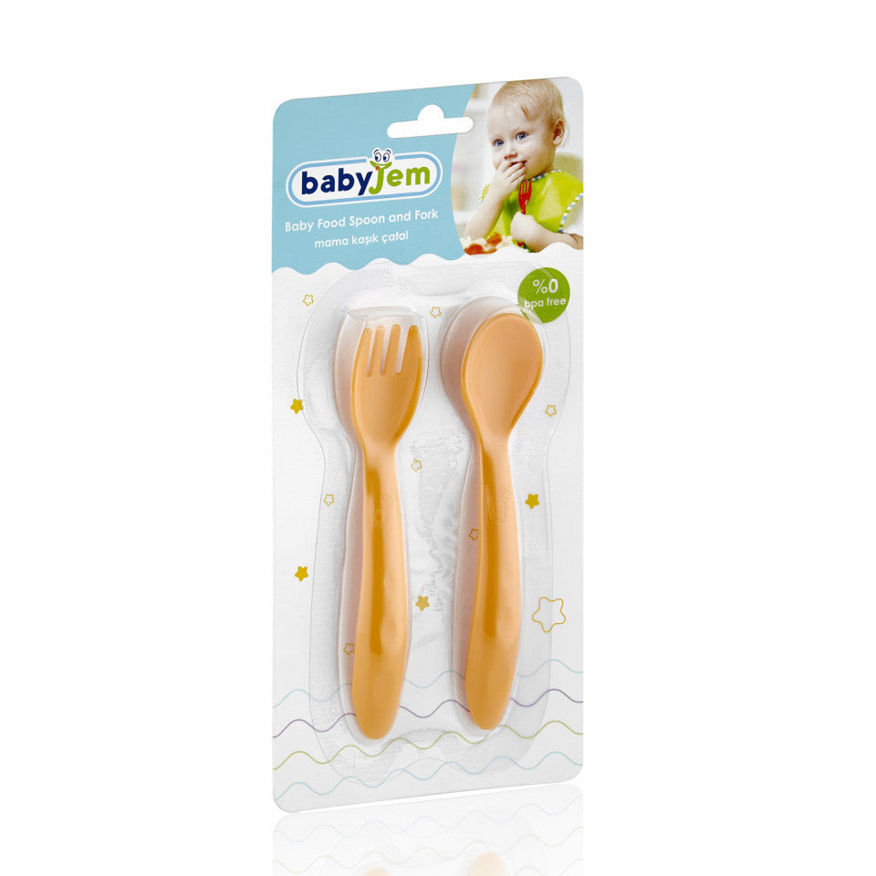Set lingurita si furculita BabyJem