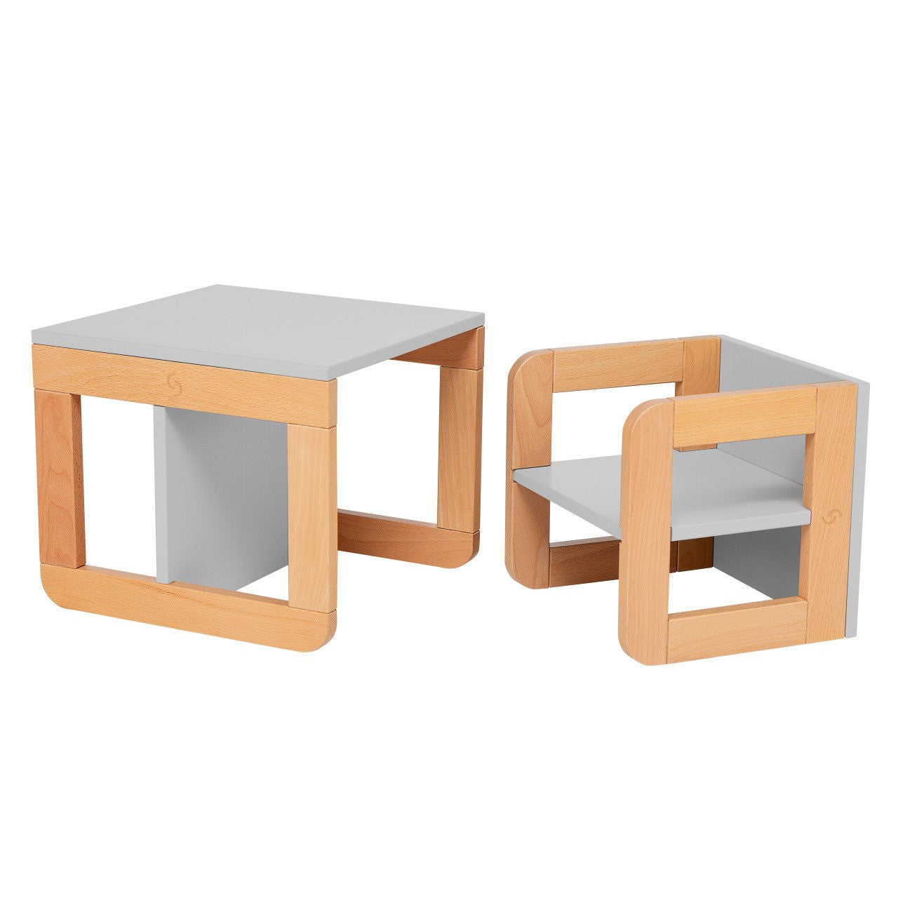 Set mobilier 8in1 Skiddou Mob, Evening shadow, Gri