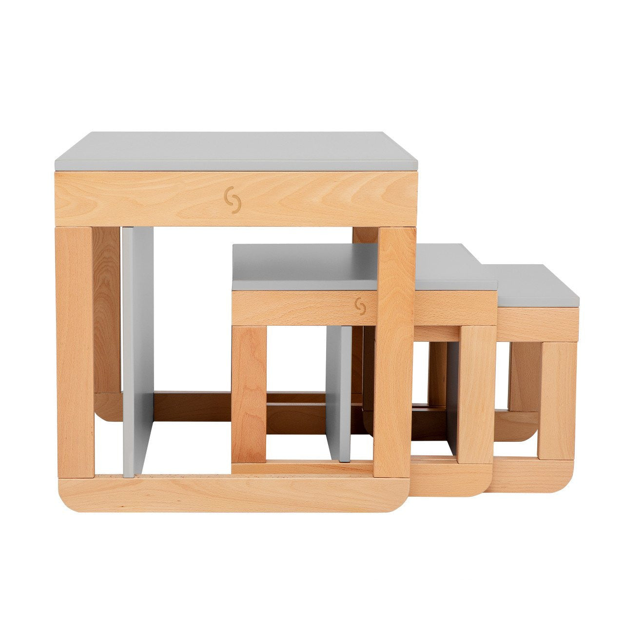 Set mobilier 8in1 Skiddou Mob, Evening shadow, Gri