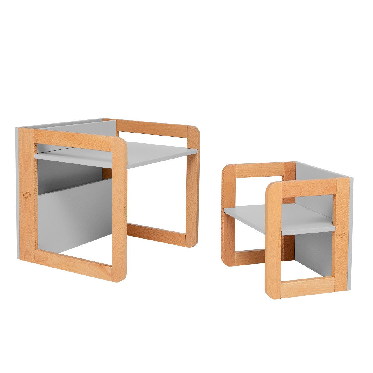 Set mobilier 8in1 Skiddou Mob, Evening shadow, Gri