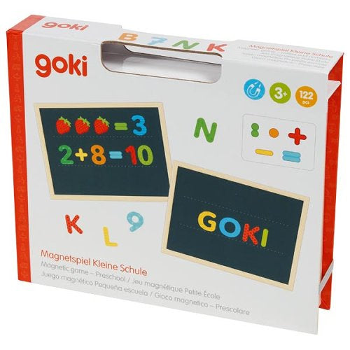Set piese magnetice cifre si litere - Prescolari