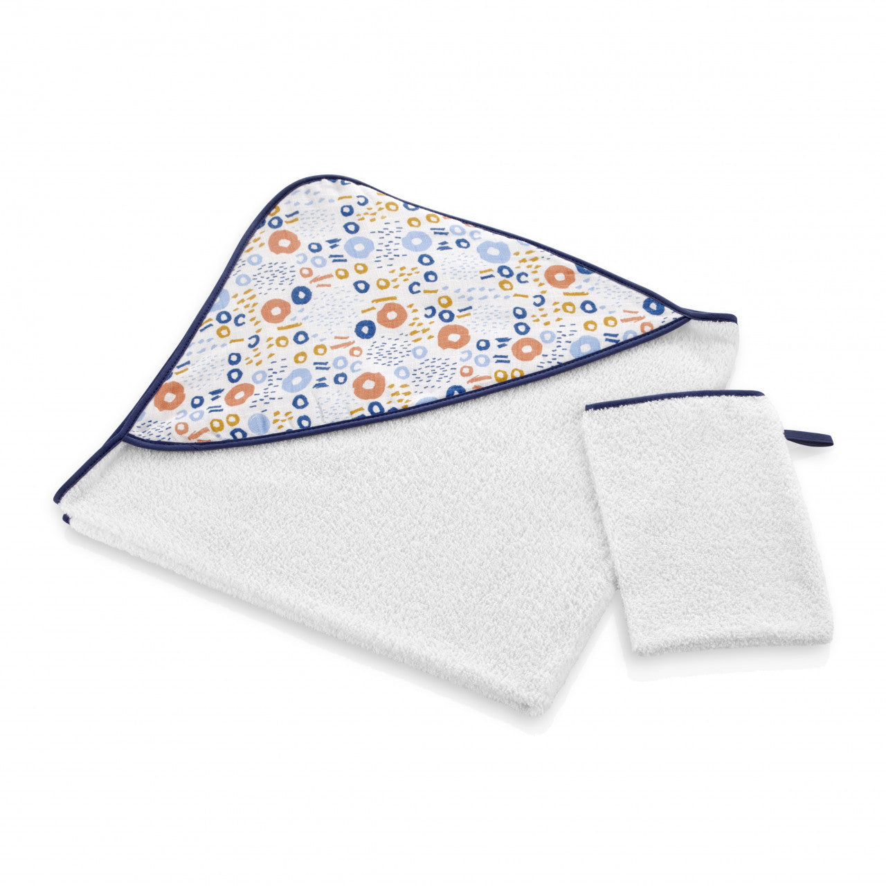 Set prosop si manusa de baie 72x72 cm BabyJem