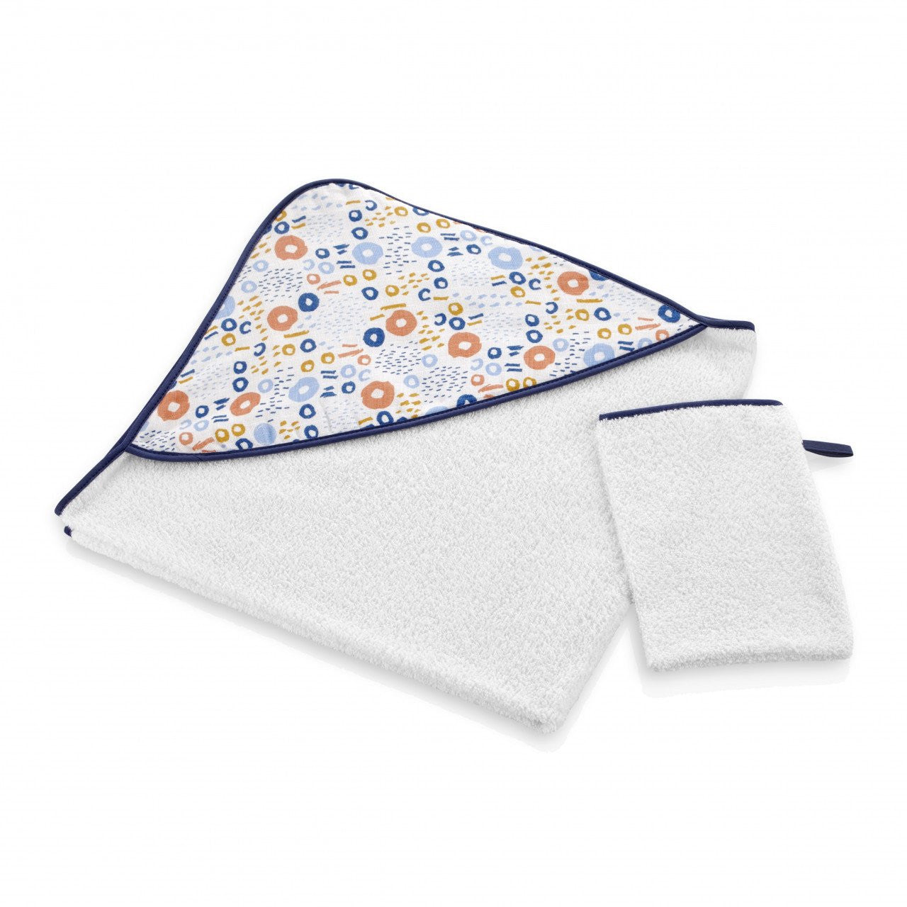 Set prosop si manusa de baie 72x72 cm BabyJem