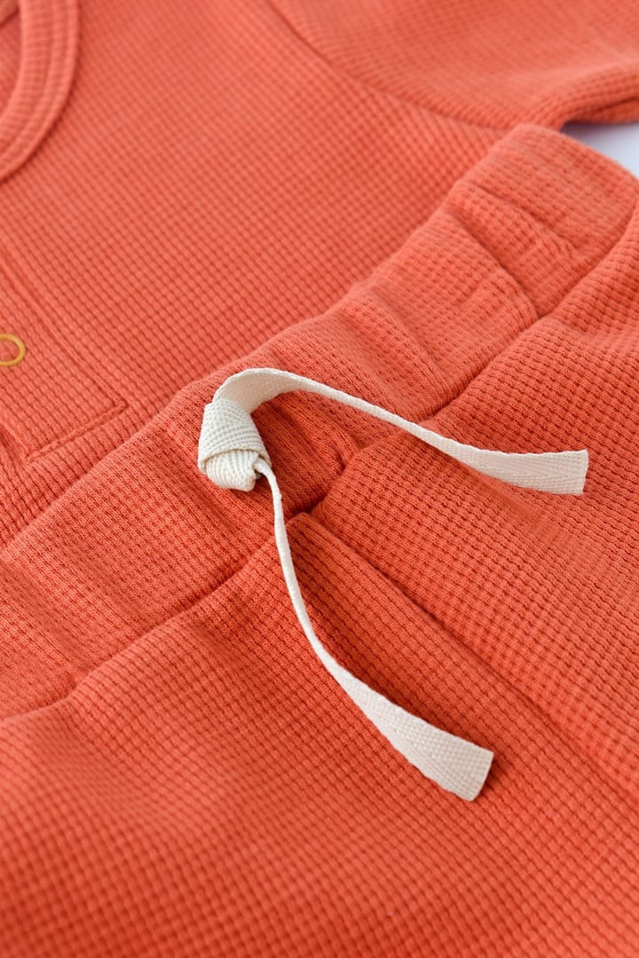 Set tricou cu panataloni scurti - 100% bumbac organic - Scortisoara, Baby Cosy