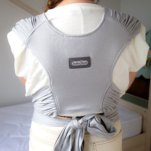 Sistem de purtare wrap elastic pentru bebelusi BabyJem