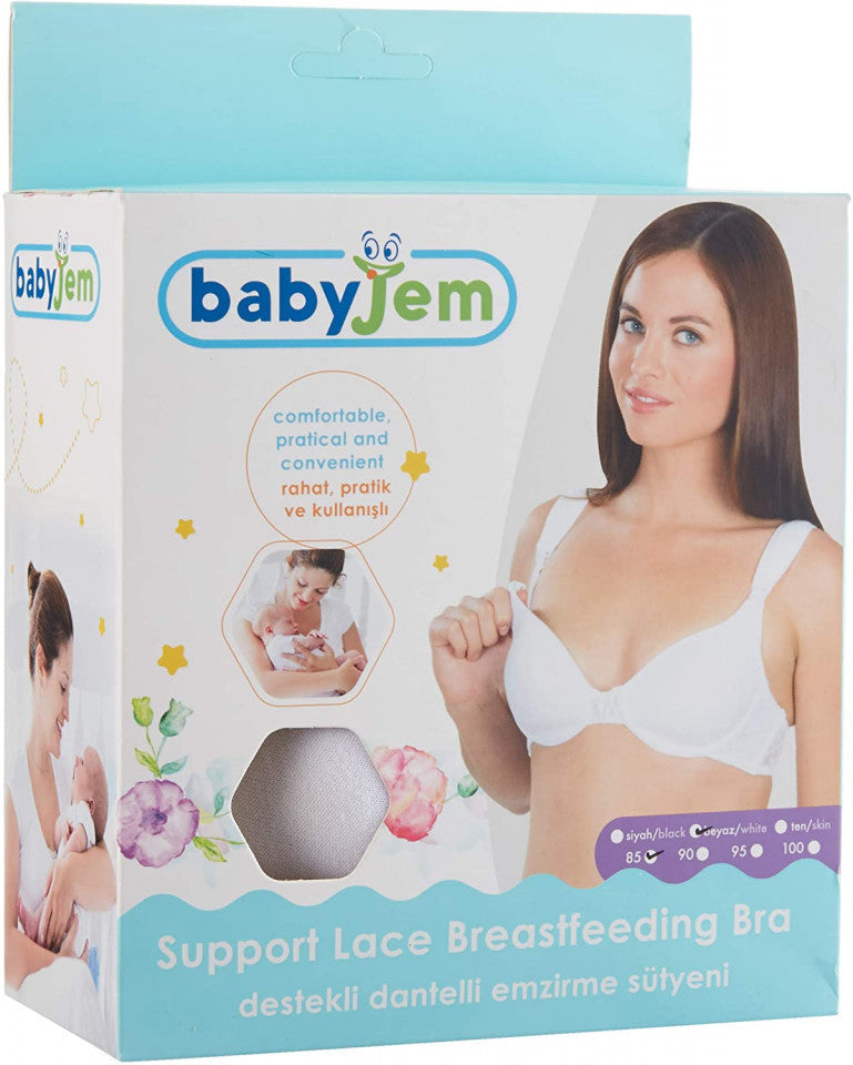 Sutien pentru alaptat cu dantela BabyJem