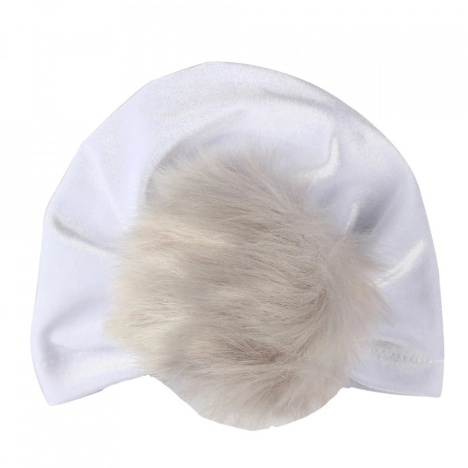 Turban bebelusi din catifea