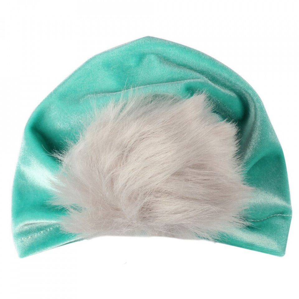 Turban bebelusi din catifea