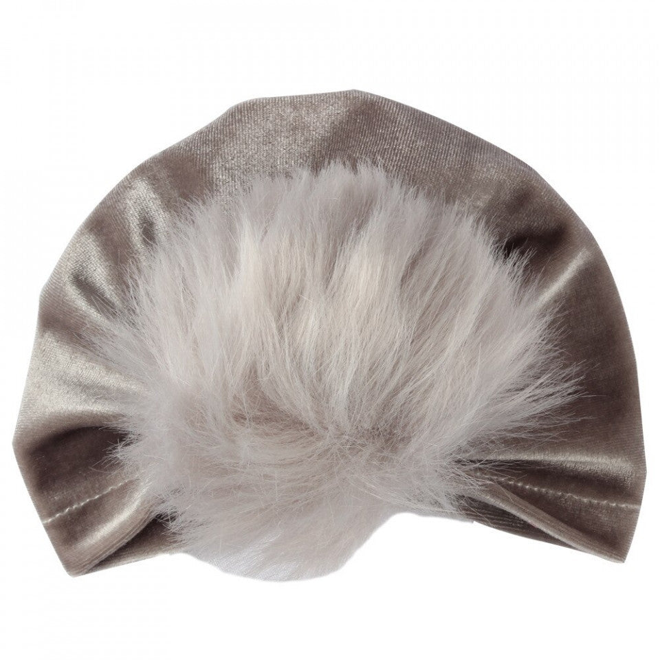 Turban bebelusi din catifea