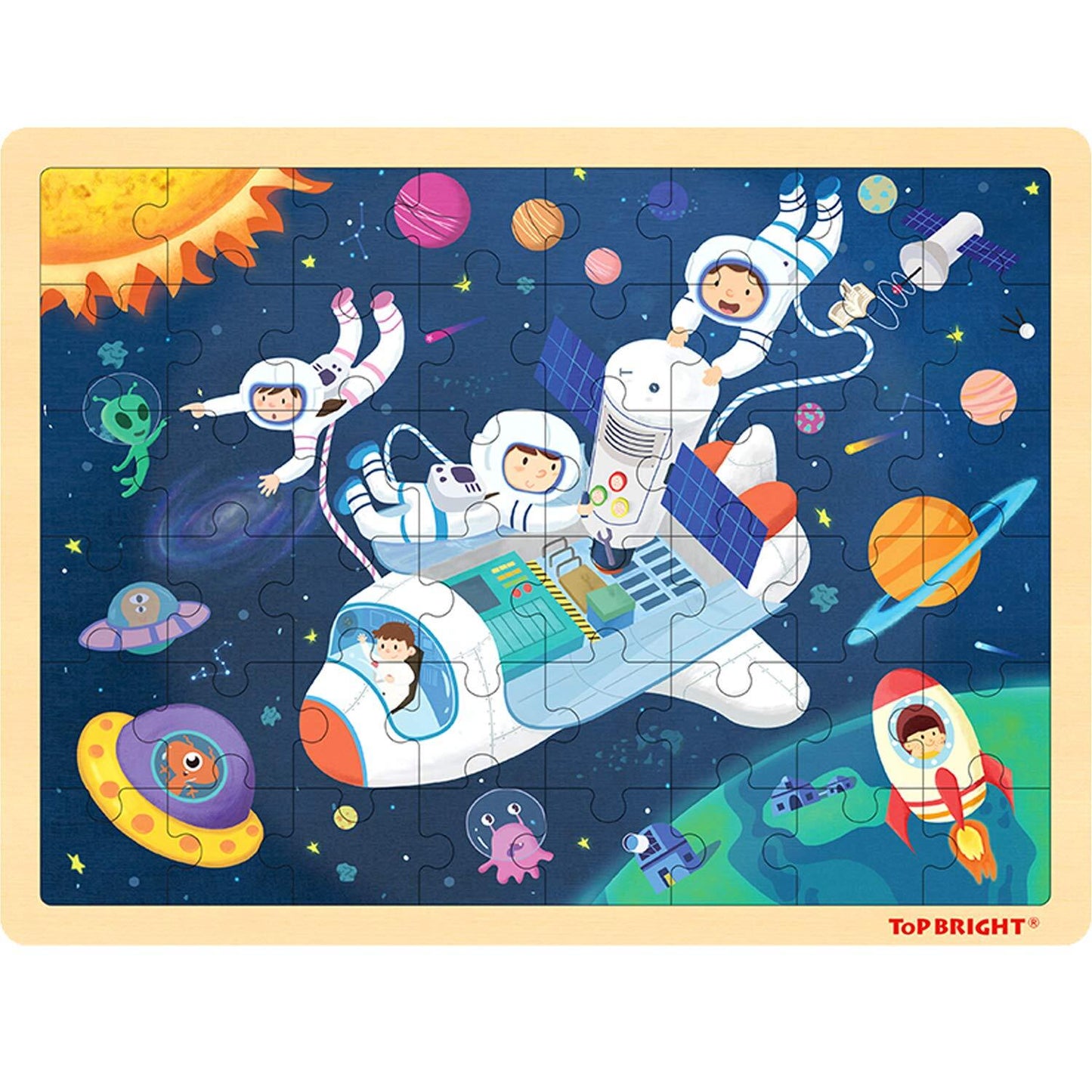 Puzzle - Spatiul Cosmic (48 piese)