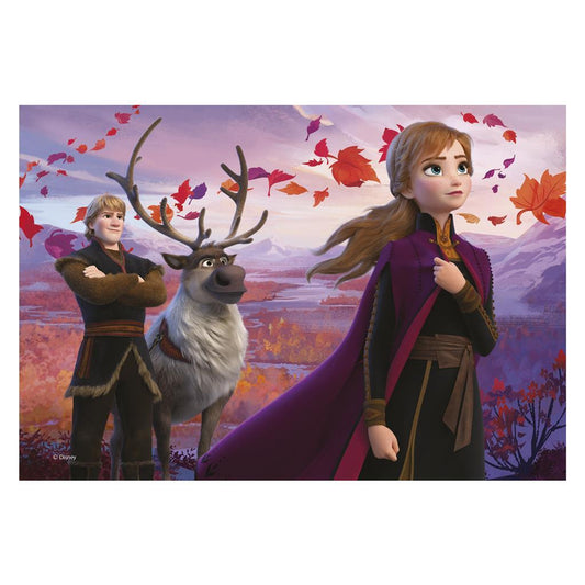 Puzzle 2 in 1 - Frozen II (2 x 77 piese)