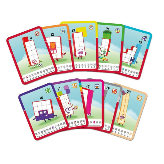 MathLink®Cubes Numberblocks in engleza Set de activitati de la 11 - 20