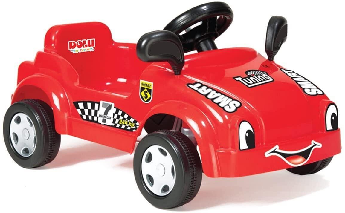 Masina Smart cu pedale rosie