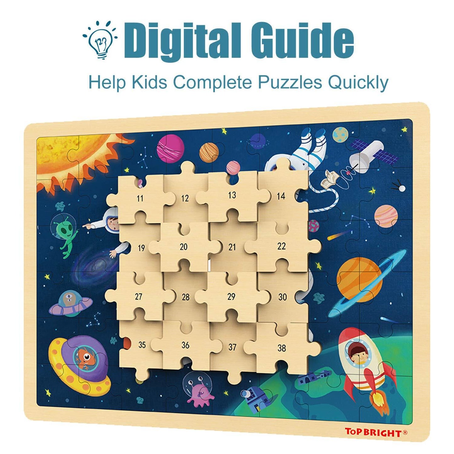 Puzzle - Spatiul Cosmic (48 piese)