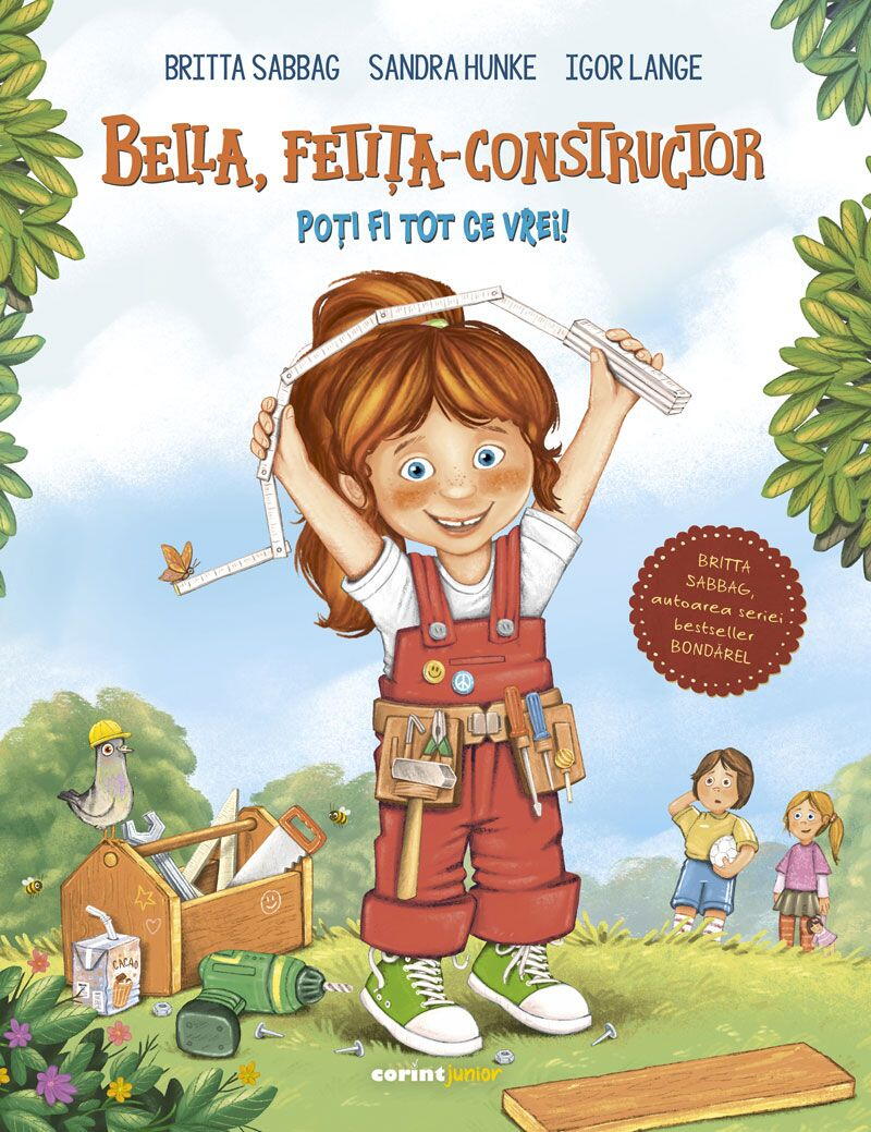 Bella, fetita-constructor. Poti fi tot ce vrei!