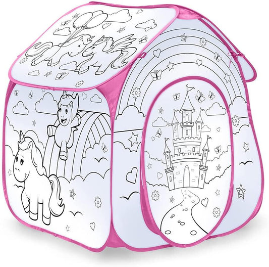 Cort de joaca si de colorat - Unicorn