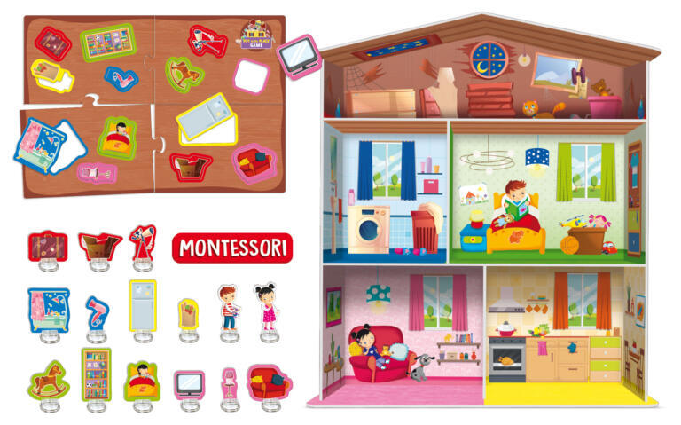 Joc Montessori Maxi - Casuta mea
