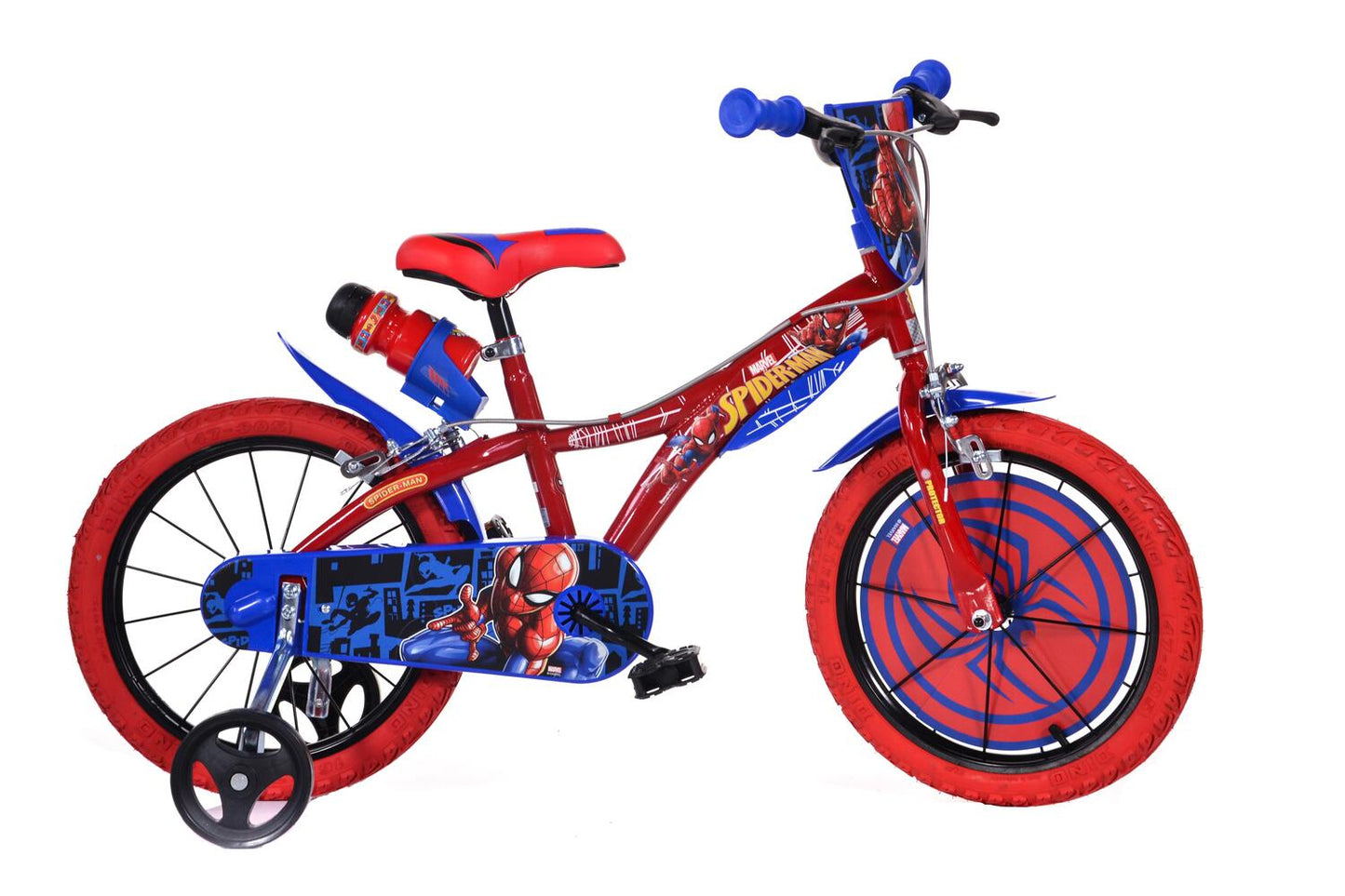 Bicicleta copii 14 '' Spiderman