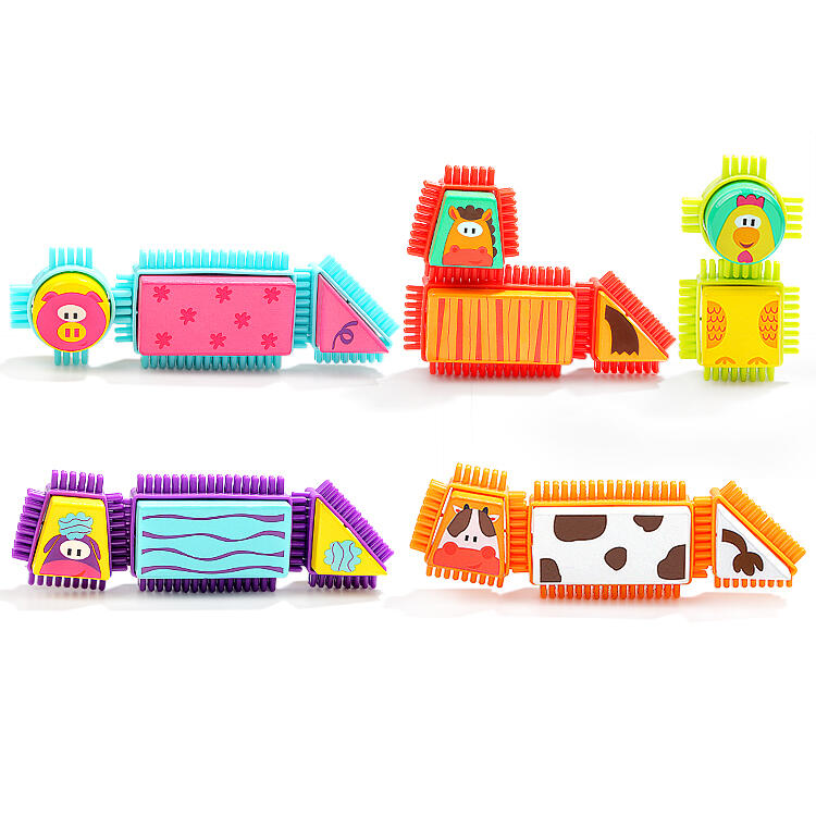 Set de constructie - Animalute de la ferma