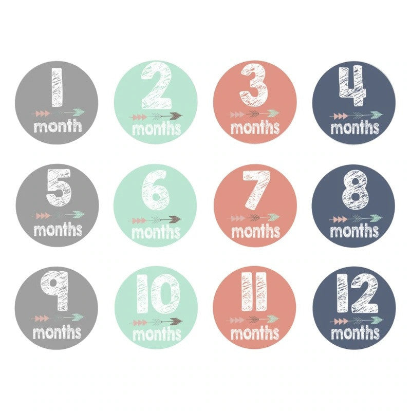 Autocolantele “Primele 12 luni”