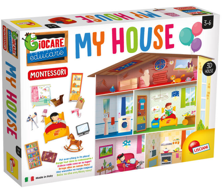 Joc Montessori Maxi - Casuta mea