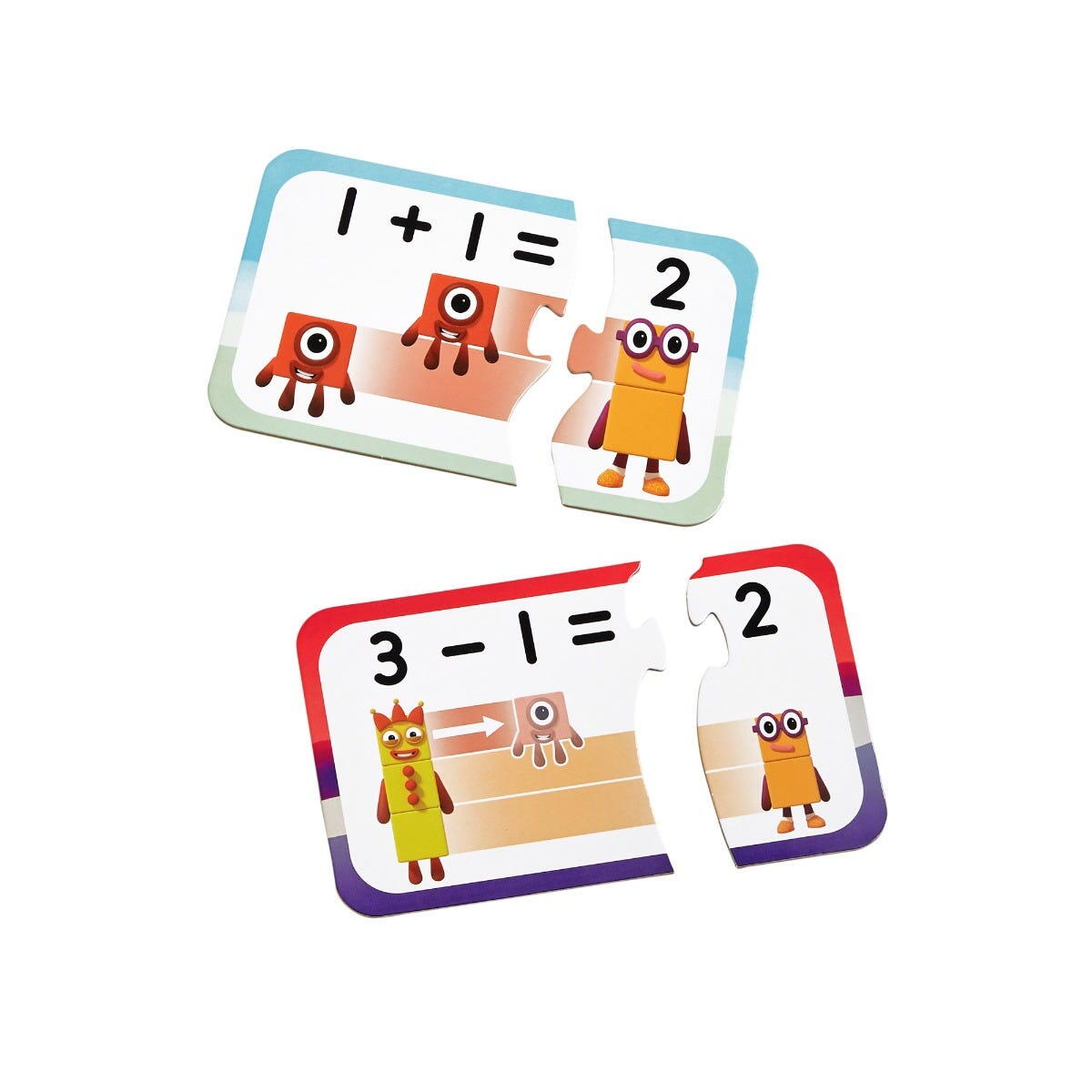 Puzzle - Adunari si scaderi 1-10 - Numberblocks