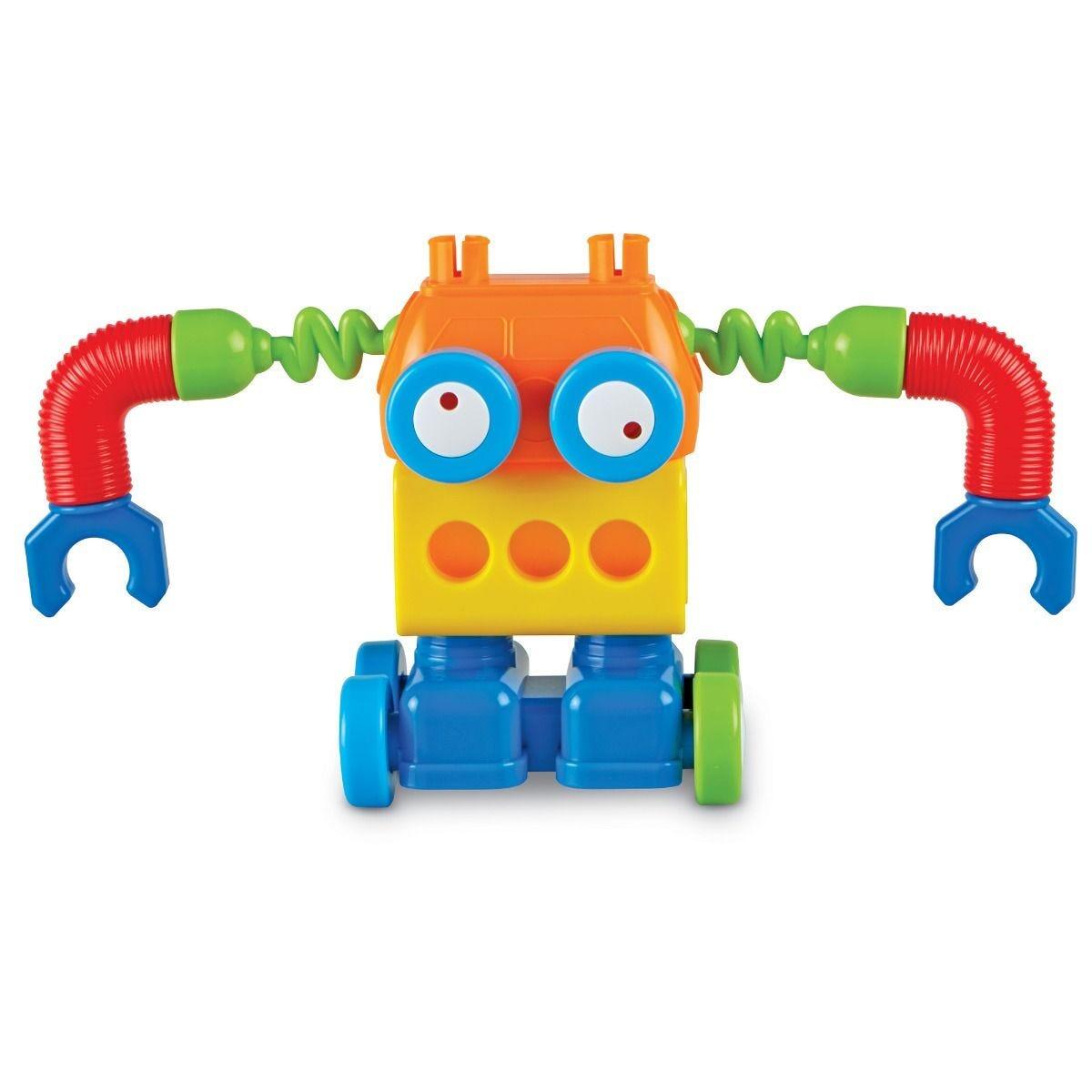 Hai sa construim - 1, 2, 3  Robotel colorat