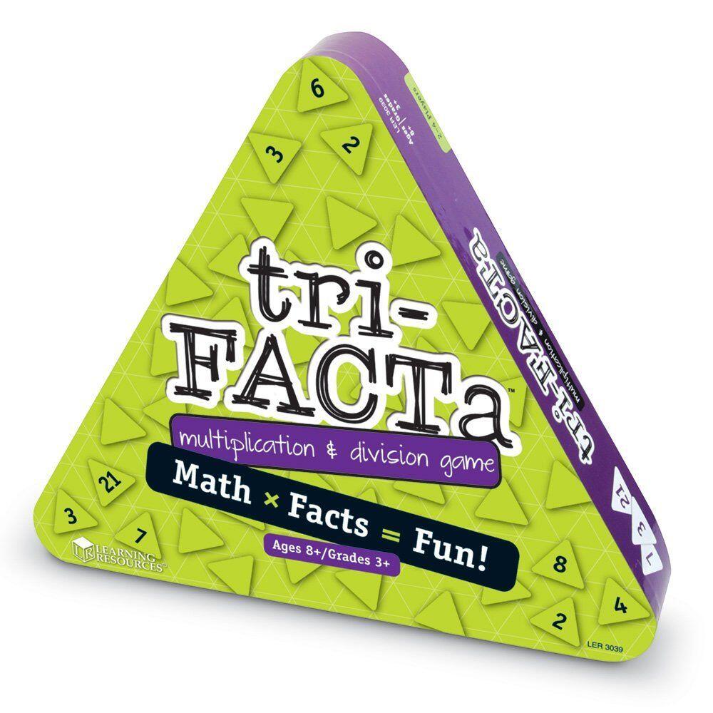 Joc de matematica tri-FACTa - Inmultiri si impartiri