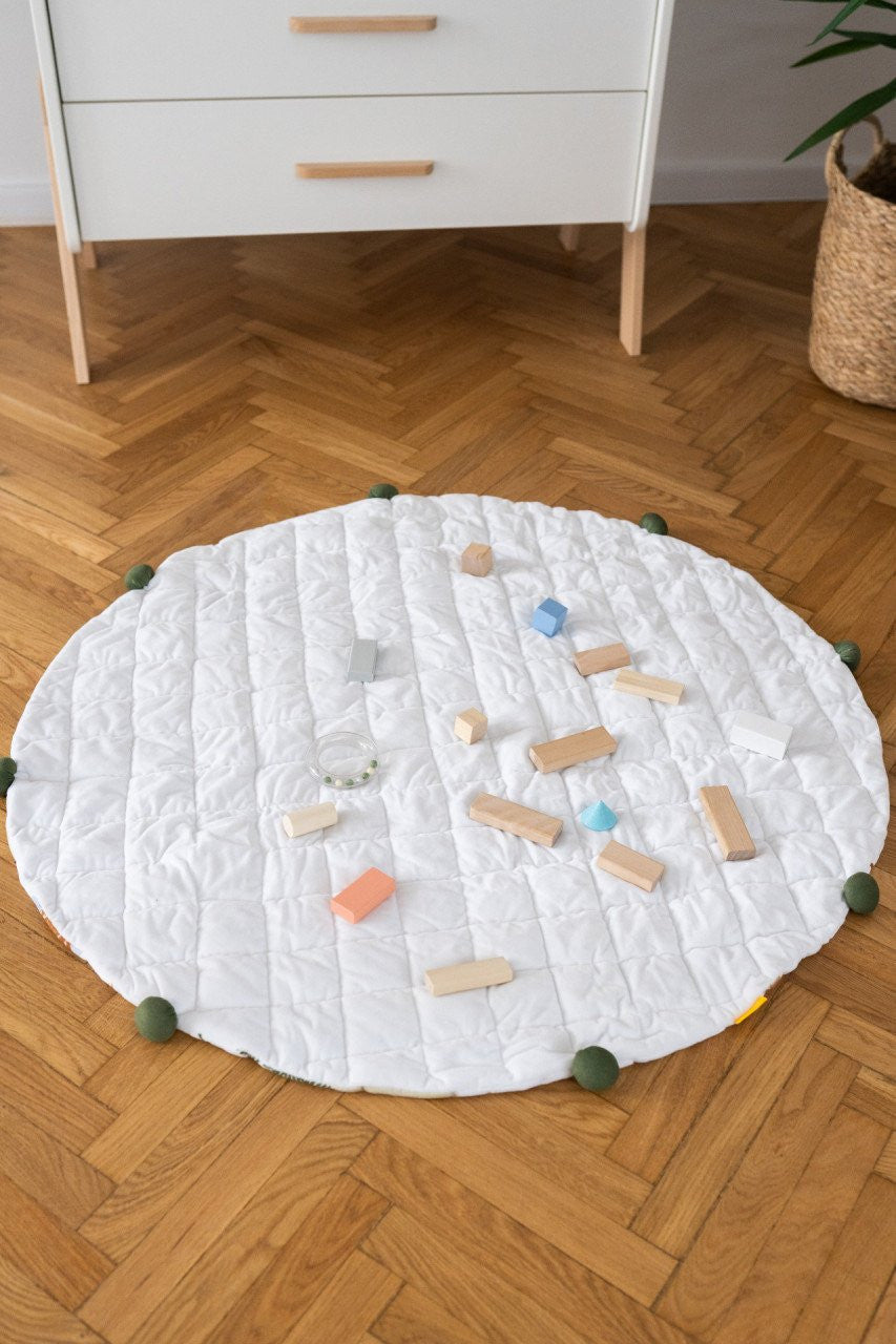 Covoras senzorial si educational bebelusi Doee, 105 cm, Skiddou