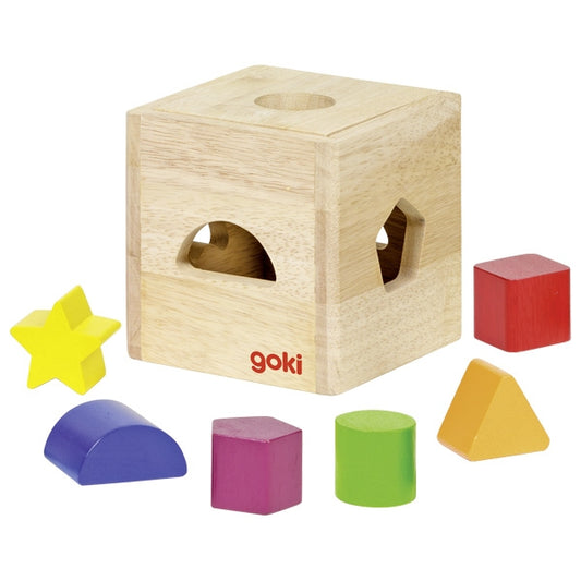 Cutie de sortare din lemn, 6 forme