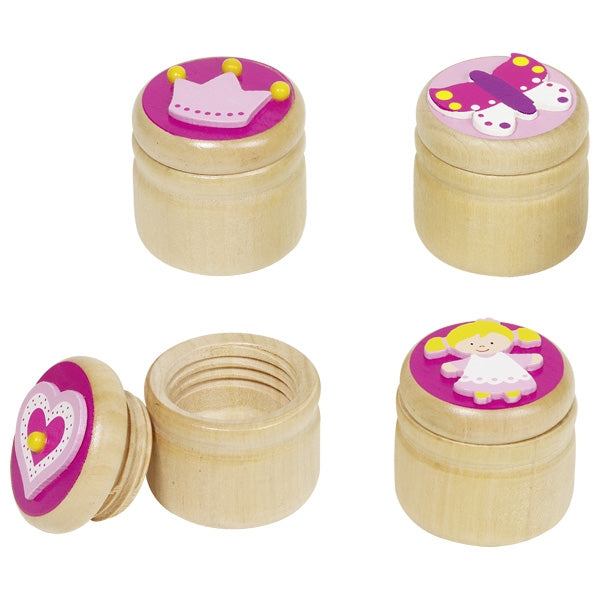 Cutiuta din lemn pentru dintisorii de lapte - modele diverse  (coroana, fluture, inimioara, fetita)