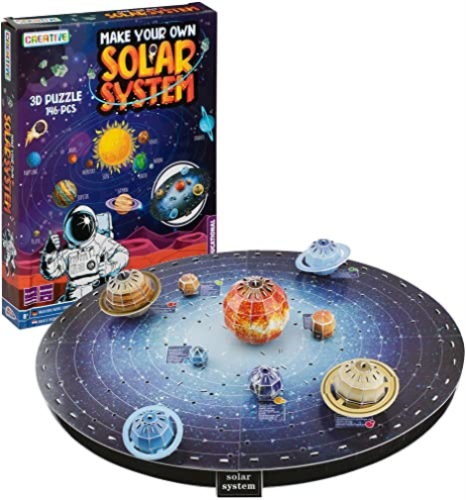 Puzzle 3D - Sistemul solar (146 piese)