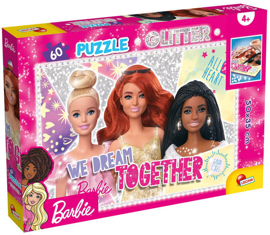 Puzzle GLITTER Barbie - SELFIE (60 de piese)
