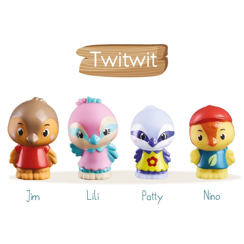 Familia de pasari Twitwit - Set figurine joc de rol