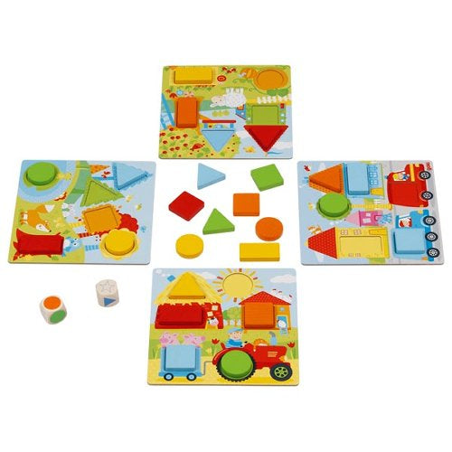 Joc educativ potrivire forme geometrice