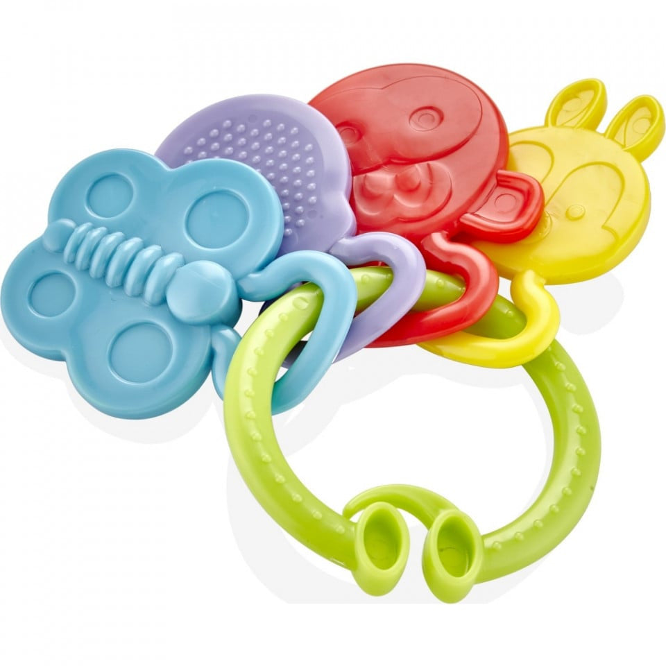 Jucarie dentitie Rattle Teether BabyJem