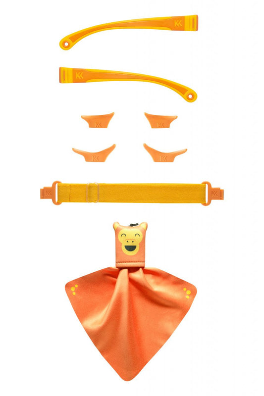 Kit de accesorii pentru ochelari Click&Change, galben