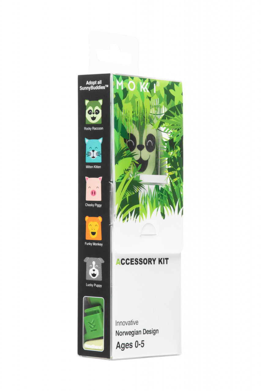 Kit de accesorii pentru ochelari Click&Change, verde